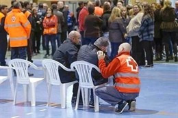 Familiares de las víctimas del accidente de Bullas