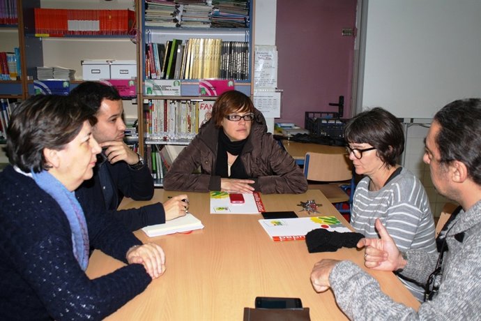 Reunión con las Ampa.