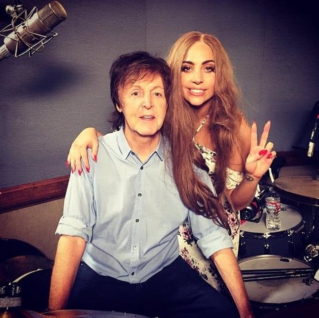 Paul McCartney y Lady Gaga