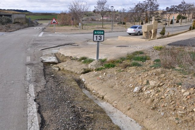 N.I. El Ayuntamiento De Ejea Solicita Al Gobierno De Aragón El Arreglo De Un Tra