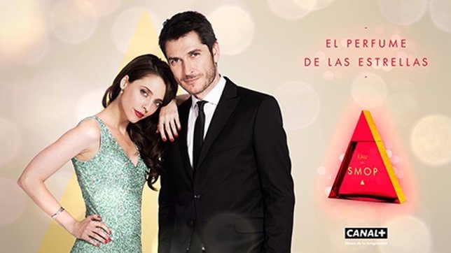 Leticia Dolera y el periodista de TVE Carlos del Amor 