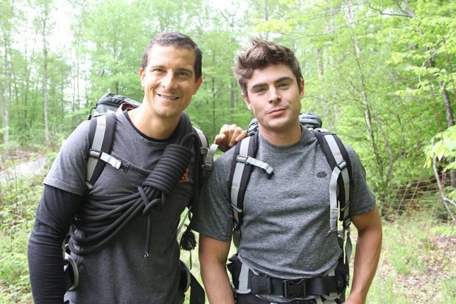 Bear Grylls con Zac Efron