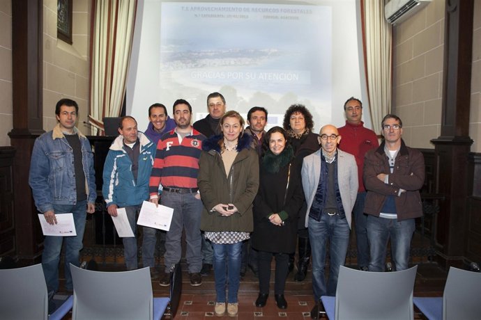 Clausura del taller de empleo de Noja