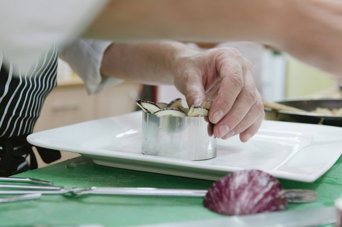 Elaboración de una tapa