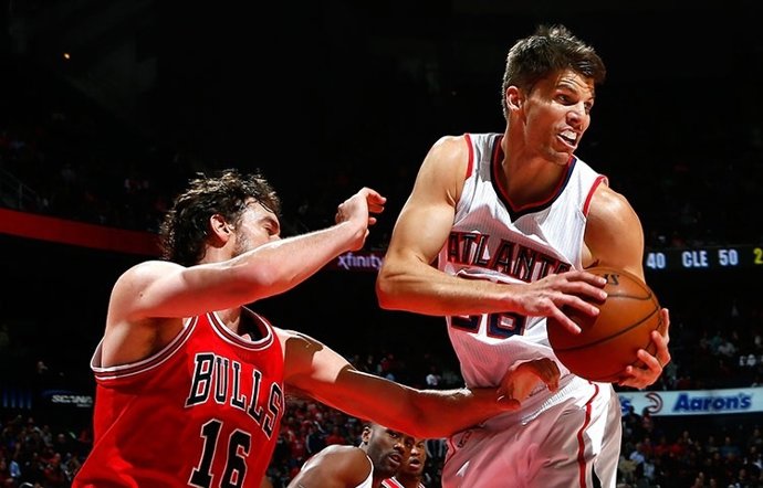 Pau Gasol y Kyle Korver