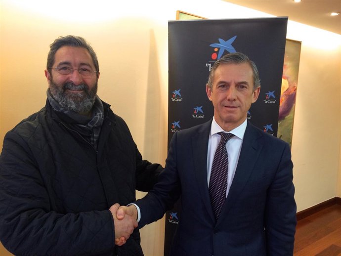 Renovación del acuerdo entre la Caixa y la ACT de traineras 