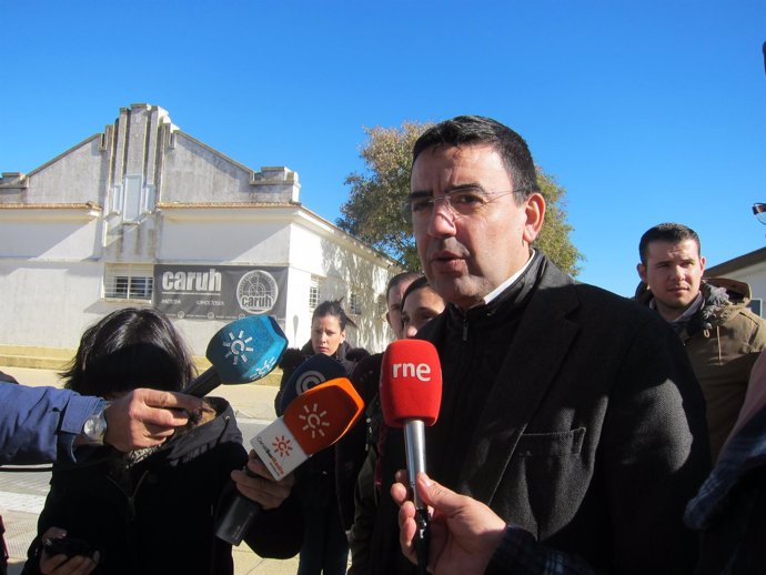 El portavoz del PSOE en el Parlamento de Andalucía, Mario Jiménez. 