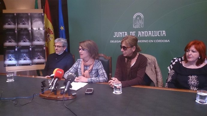 Chaves, Gómez, Rosso y Ogallas en la rueda de prensa