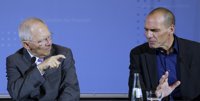 Schaeuble y Varoufakis escenifican su desencuentro en Berlín