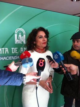 La consejera de Hacienda y Administración Pública, María Jesús Montero