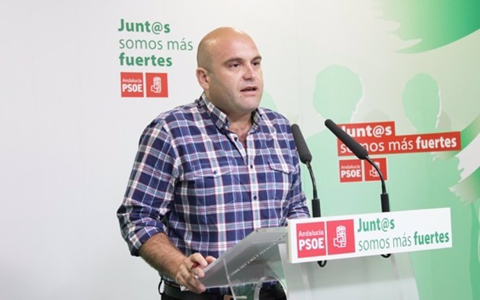 Alexis Landero, portavoz del PSOE en Cartaya. 