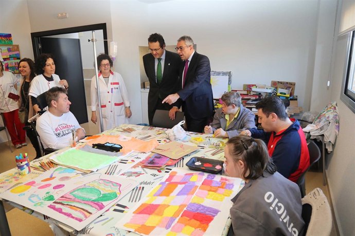 Visita a la residencia de Leganés