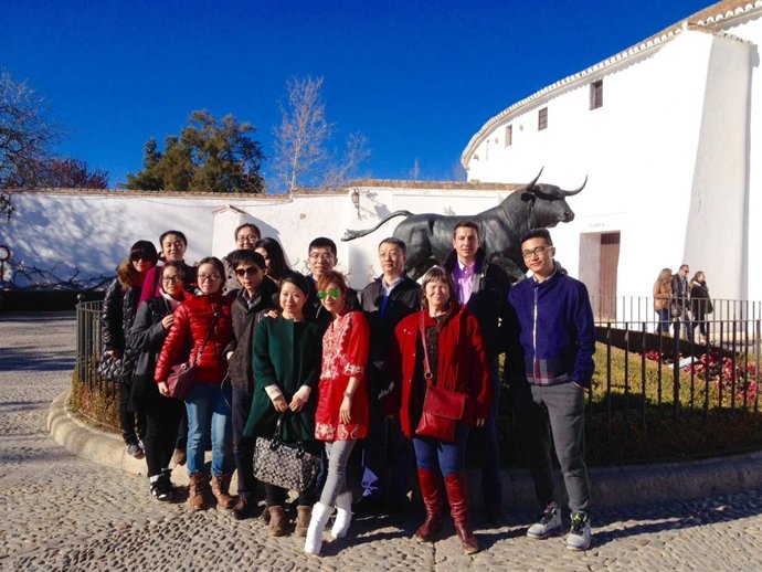 Chino viaje encuentro turismo costa del sol