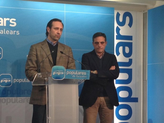 José Ramón Bauzá y José Vicente Marí