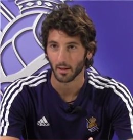 Esteban Granero, jugador de la Real Sociedad
