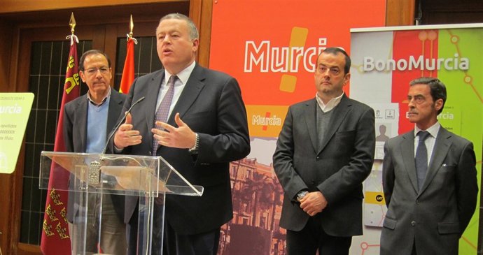 Presentación 'bono tricolor' de Murcia