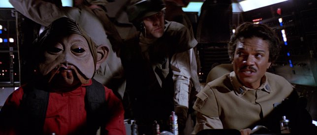 Richard Bonehill como Nien Nunb en Star Wars