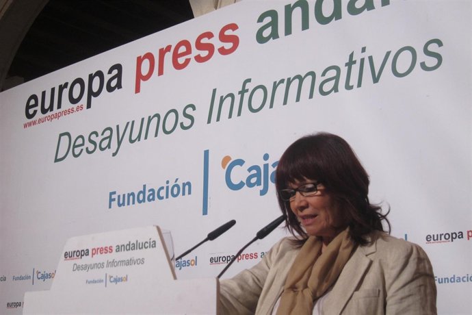 Micaela Navarro, hoy en los Desayunos de Europa Press