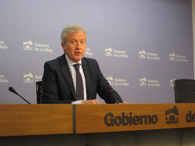 Emilio del Río, portavoz del Gobierno de La Rioja