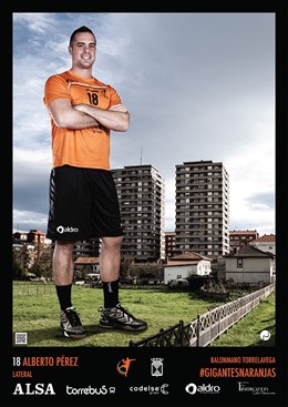 Campaña de captación de socios del BM Torrelavega, #GigantesNaranjas