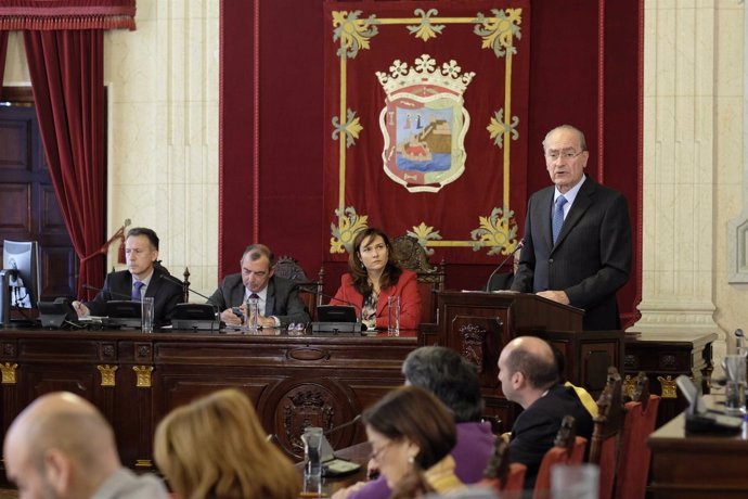 Francisco de la Torre en el debate sobre el Estado de la ciudad 