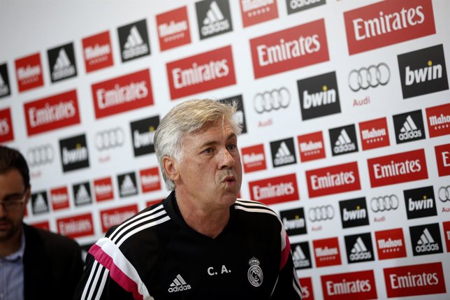 Ancelotti en rueda de prensa