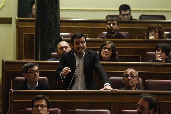 Alberto Garzón en el Congreso