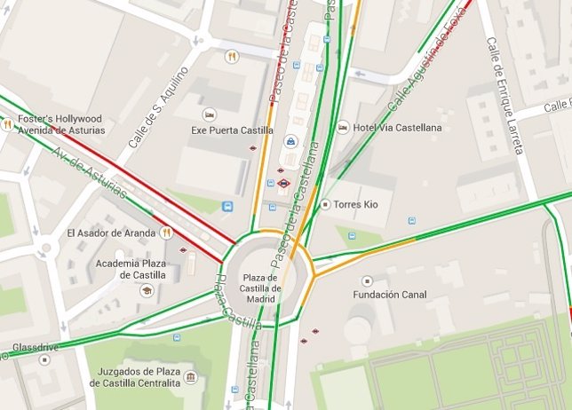Cómo consultar el tráfico con Google Maps