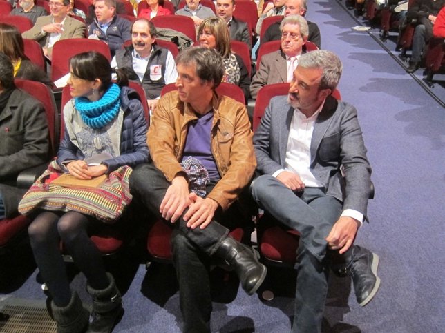 Jaume Collboni, en acto del PSC