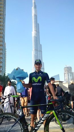 Juanjo Lobato Movistar Tour Dubai