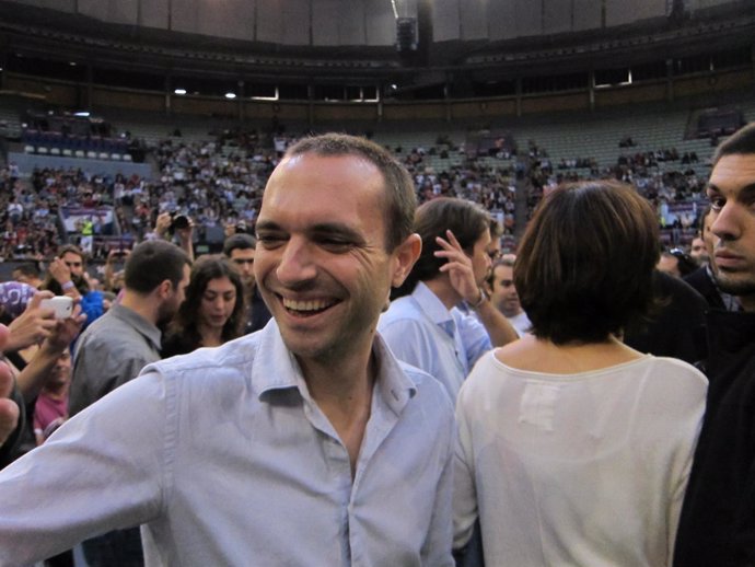 Luis Alegre, portavoz de Podemos y coordinador de la Asamblea Fundacional