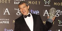 Antonio Banderas, Goya de Honor 2015: "Acaba de comenzar la segunda parte del partido de mi vida"