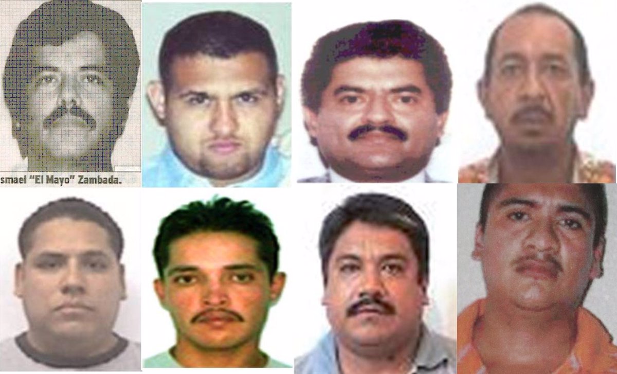 Los 'narcos' más buscados en México