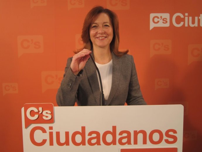 Carina Mejías, portavoz de C's en el Parlament