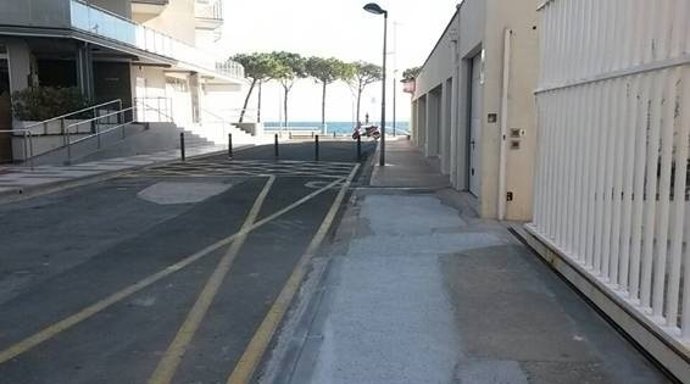 Tramo renovado de la red de Endesa en Castell-Platja d'Aro