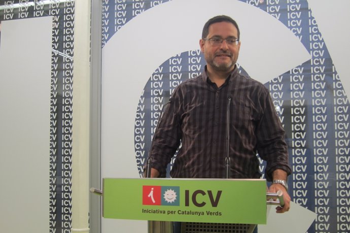 El secretario general de ICV, Josep Vendrell