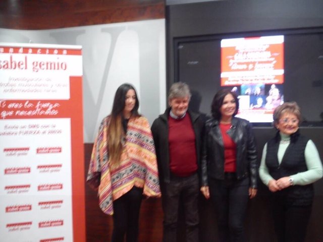 Valle Rosso, Arenas, Gemio y Ordiz en la presentación de 'Amor y Humor' 