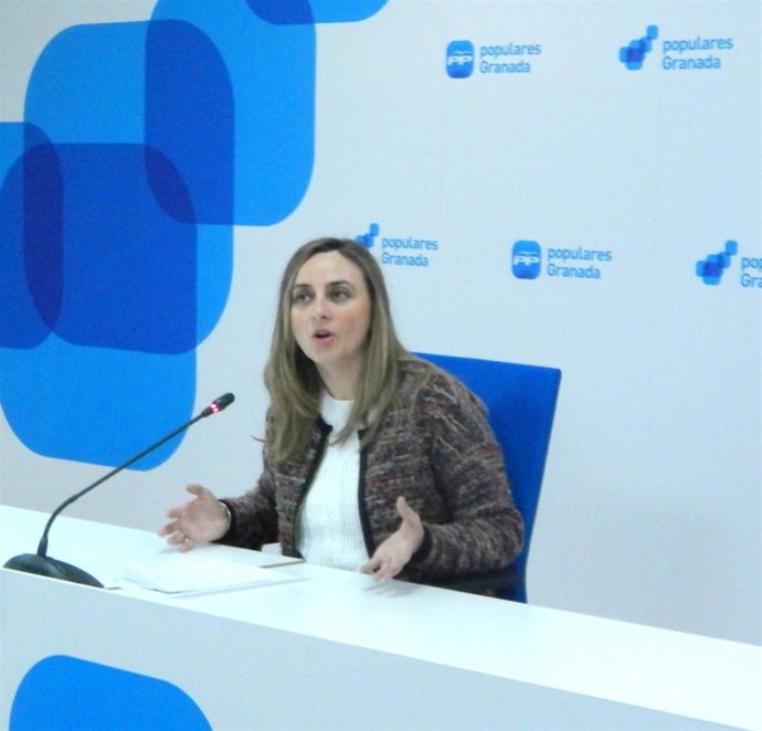 Marifán Carazo en rueda de prensa