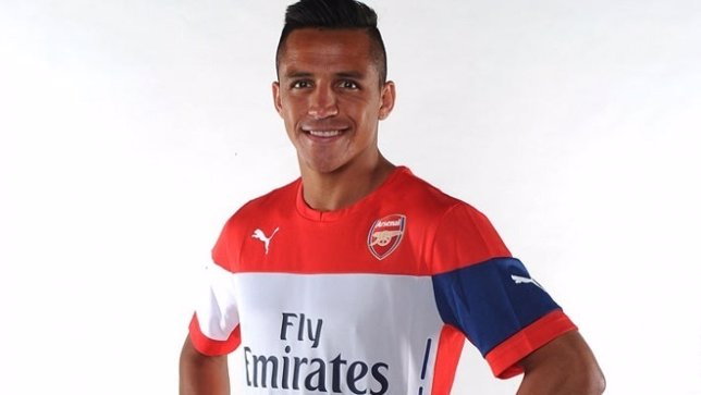 Alexis Sánchez, nuevo jugador del Arsenal