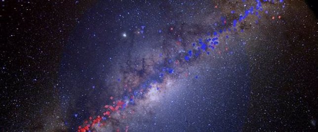 Hallan pruebas de materia oscura dentro de la Vía Láctea