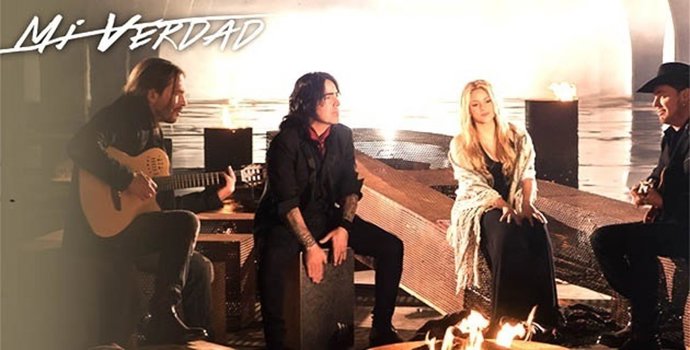 Maná, Shakira y Mi verdad, el videoclip del éxito