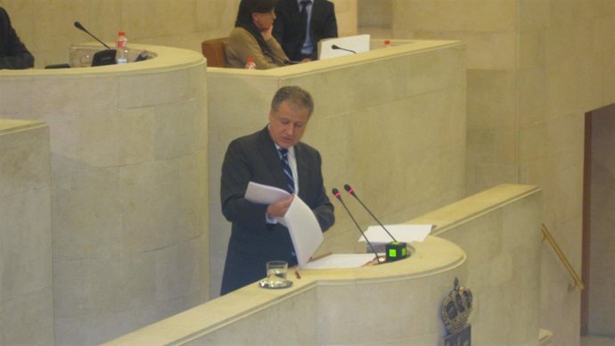 Arasti en el Pleno del Parlamento