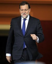 Rajoy se reúne con Sanz y visita las obras del Palacio de Justicia