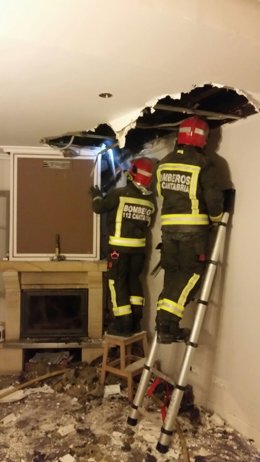 Los bomberos del 112 