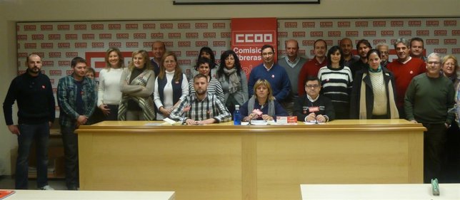 Candidatos de CCOO a las elecciones sindicales de la Junta
