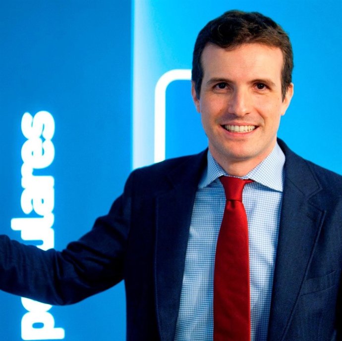 Pablo Casado, portavoz de campaña del PP