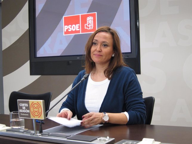 La diputada del PSOE, Mayte Pérez