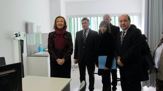 Rudi visita el nuevo centro de salud de La Almozara, en Zaragoza