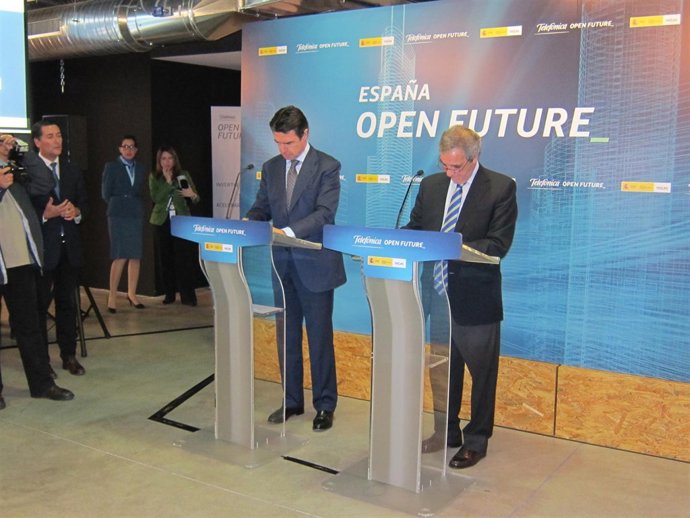 José Manuel Soria y César Alierta