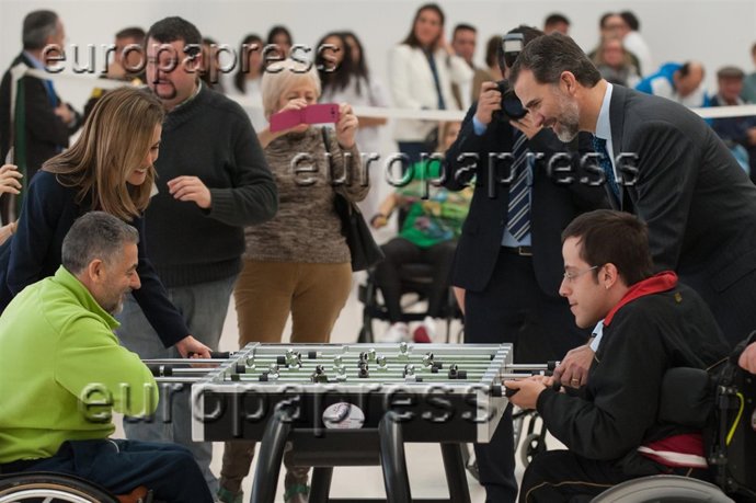 Los Reyes Felipe y Letizia celebran el 40 aniversario de parapléjicos Toledo